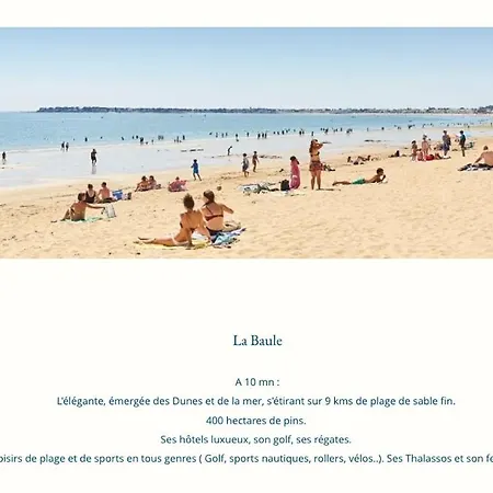 Nocleg ze śniadaniem Aux Portes De Pornichet, D'hotes Ty'sacha