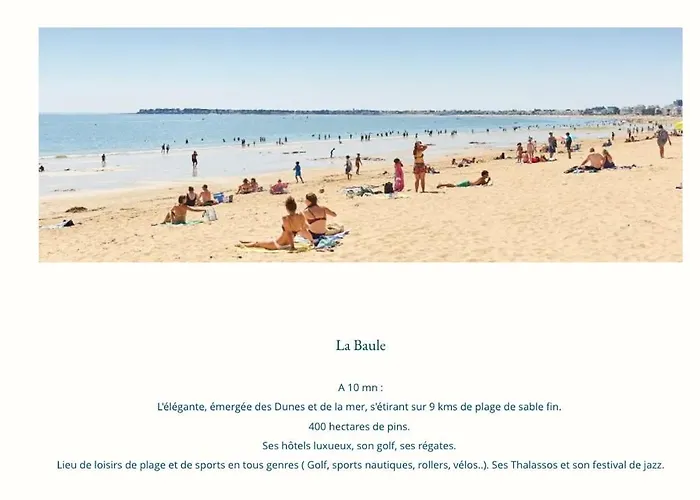 فندق مبيت وإفطار Aux Portes De Pornichet, D'hotes Ty'sacha