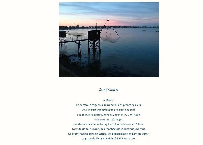 Aux Portes De Pornichet, D'hotes Ty'sacha * سان نازير